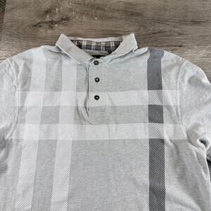 Barbour Blaine Tartan Short-Sleeved Polo Shirt Size XL